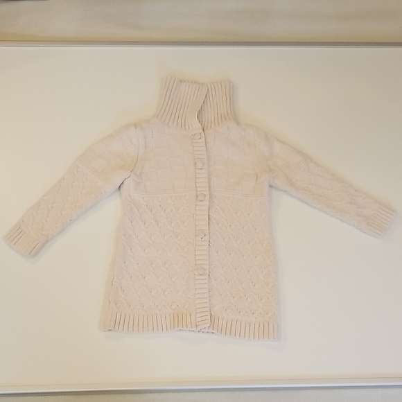 Savannah Other - Savannah Cream Knit Kids Coat